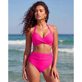 Sabrina | Bikini de Controle de Barriga com Cintura Alta 2-em-1