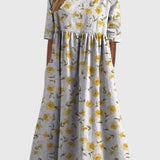 LUISA | VESTIDO FLUÍDO COM ELEGÂNCIA
