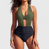 Sabrina | Bikini de Controle de Barriga com Cintura Alta 2-em-1