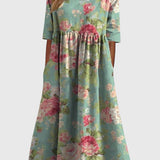 LUISA | VESTIDO FLUÍDO COM ELEGÂNCIA