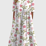LUISA | VESTIDO FLUÍDO COM ELEGÂNCIA