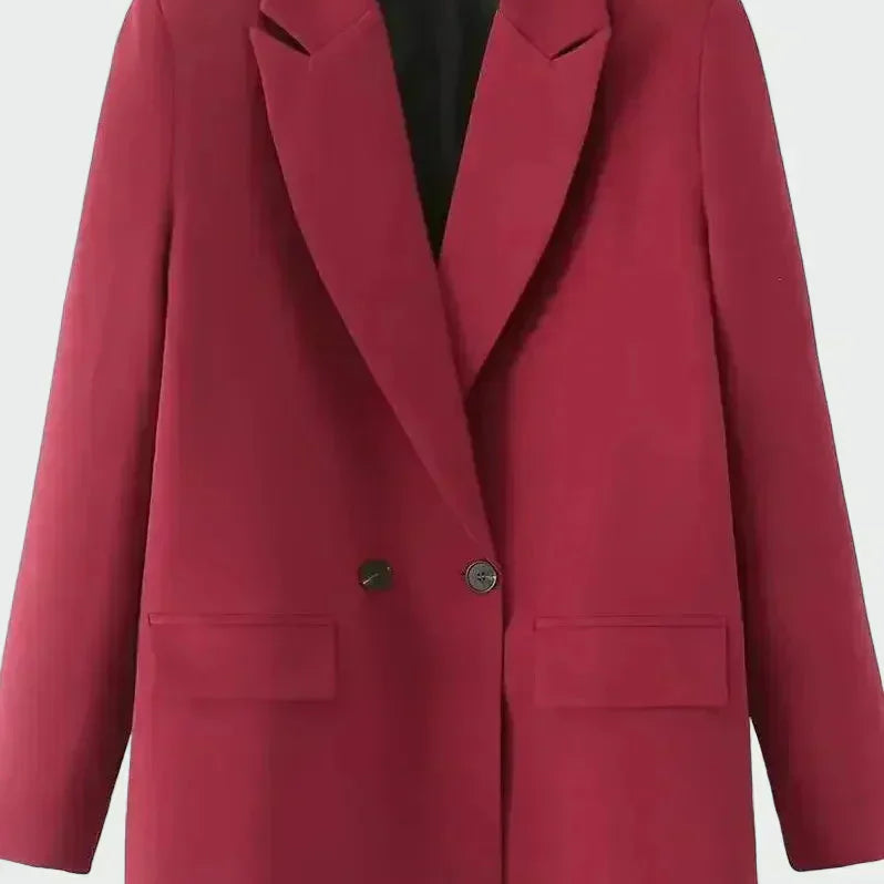 Casaco Oversized com Linha Moderna