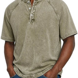 Lucas | Camisa vintage com botões para homem