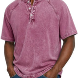Lucas | Camisa vintage com botões para homem