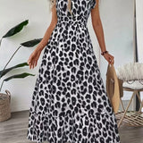 Alice - Vestido Longo barroco com decote em V