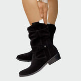 Botas confortáveis até ao tornozelo