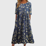 LUISA | VESTIDO FLUÍDO COM ELEGÂNCIA