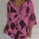 MATILDE | BLUSA FLORAL RESISTENTE COM CHARME REFINADO